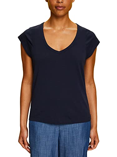 ESPRIT Damska koszulka 053EE1K322, 400/NAVY, S, 400/granatowy, S