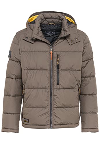 camel active Bluzka męska, Ciemny brąz, 56