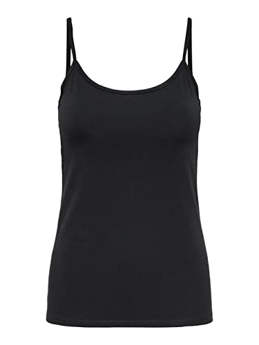 ONLY Damski top Onllove Singlet Noos JRS, czarny, XS
