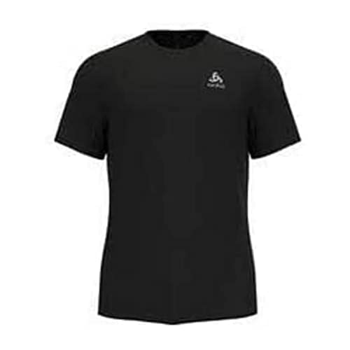 Odlo Męski T-shirt Essential Flyer z okrągłym dekoltem, czarny, XXL