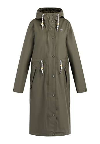 Schmuddelwedda Płaszcz przeciwdeszczowy damski 34324725, oliwkowy, L