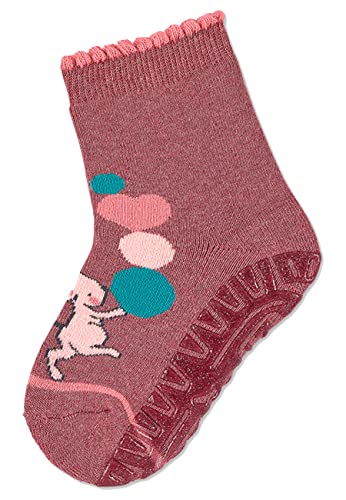 Sterntaler Baby-Mädchen Glitzer-Flitzer Soft Maus pończochy dla dziewczynek, jasnoczerwone melanż, normalne