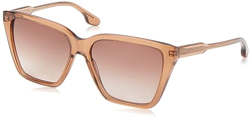 Victoria Beckham Unisex vb655s okulary przeciwsłoneczne, 203 brązowe, 58, 203 Brązowy, 58