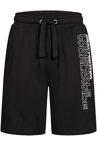 Lonsdale Fordell Dress Pants spodnie męskie, czarny/biały, XXL