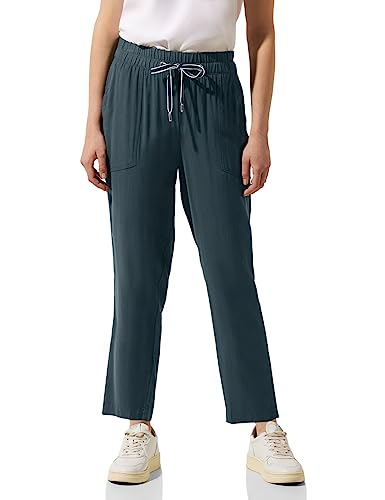 Street One Damskie spodnie cargo do biegania, Cool Vintage Green, 36W / 28L