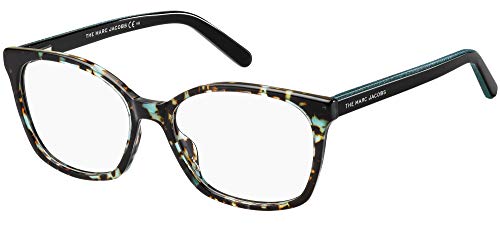 Marc Jacobs Damskie okulary przeciwsłoneczne, Zielona Havanna, 53