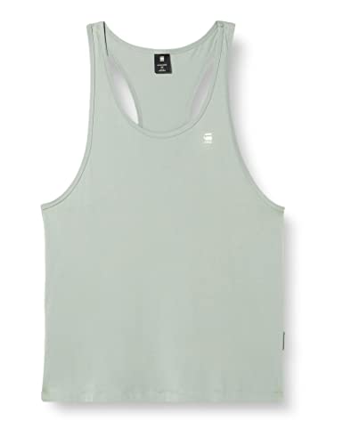 G-STAR RAW Lash Muscle Tank top, Niebieski (Iceberg Green D22544-c627-c959), XL