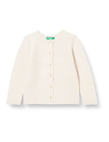 United Colors of Benetton Sweter dziewczęcy kardigan, Rosa Chiaro 600, 24 miesi?cy