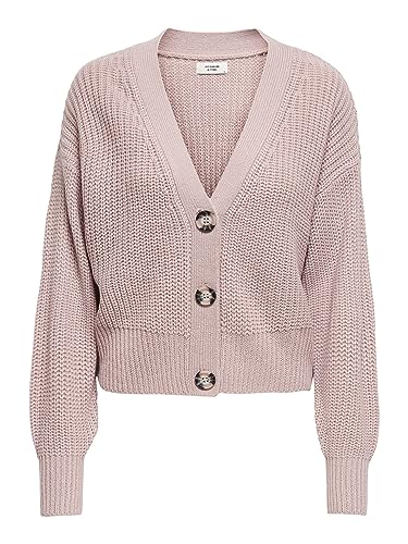 JdY JDYJUSTY L/S krótki kardigan KNT NOOS, Wororose, XS