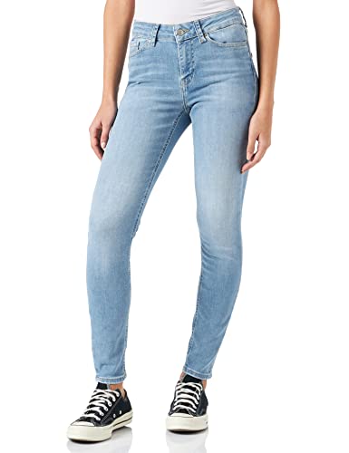 Vero Moda VMPEACH MR Skinny ANK RI3100 NOOS dżinsy damskie, jasnoniebieski (light blue denim), M / 32L