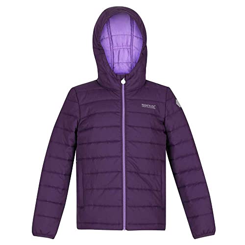 Regatta Dziecięca kurtka Junior Helfa Unisex, Ciemny bakłażan, 14 Lata