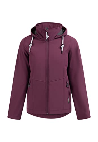 Schmuddelwedda Damska kurtka softshell 34323029, oberżyna-271, M