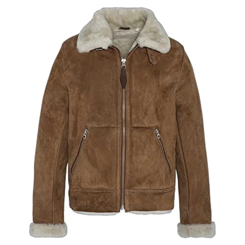 Schott NYC Męska kurtka skórzana, Kret, XL
