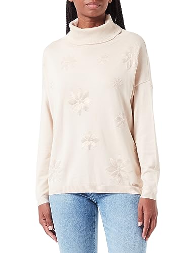 Sidona Damski sweter z dzianiny 10430488, kremowy, M/L, kremowy, M-L