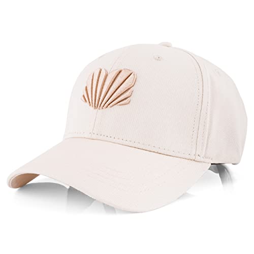 Blackskies Iuno Classic Baseball Cap | Unisex Strapback czapka z dla mężczyzn i kobiet, Crest - beżowy, jeden rozmiar