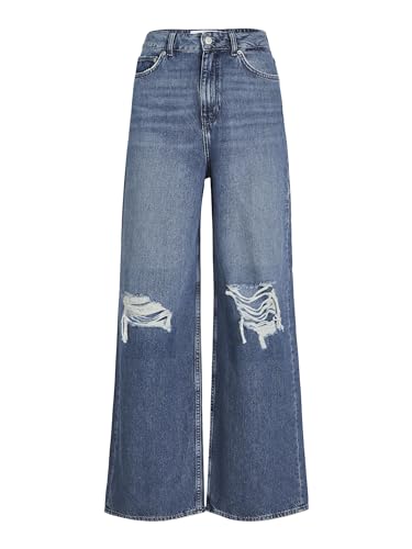 JJXX Dżinsy damskie Wide Fit JXTokyo CR6005, niebieski (Dark Blue Denim)