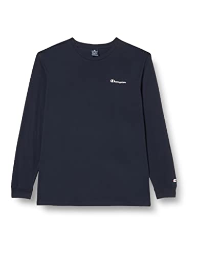 Champion Męska koszulka z długim rękawem Legacy American Classics z małym logo L/S, granatowa, XS