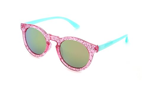 Basley Dziecięce okulary przeciwsłoneczne 8103-S-32, różowe, normalne, Rosa, jeden rozmiar