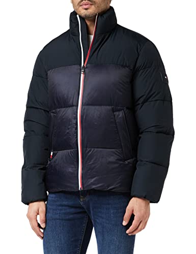 Tommy Hilfiger Hilfiger Tech Stojący kołnierz JKT kurtka męska, Pustynne niebo, M