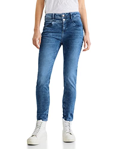 Street One Damskie spodnie jeansowe, błękitny wybielacz, 26W / 28L