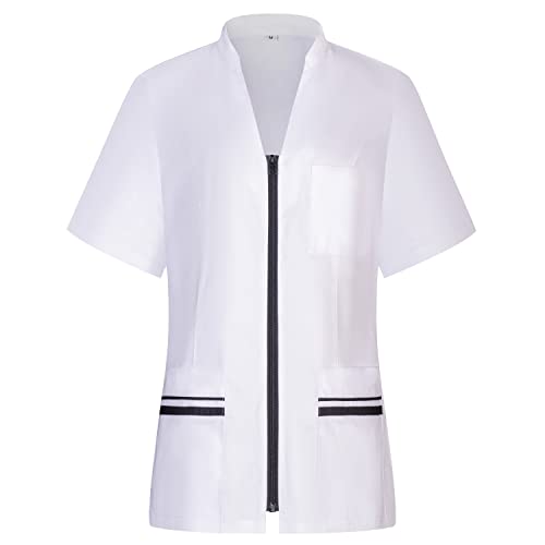 MISEMIYA - Koszula damska sanitarna - Jednolite Sanitarne - Mundur HOSTELERIA 712, Negro 21, XS