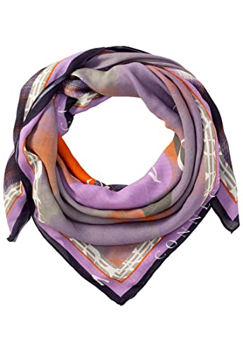Camel Active Womenswear Modny Szal Damski, Liliowy, Jeden Rozmiar
