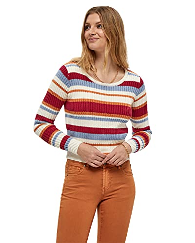 Desires Damski sweter z długim rękawem Halia, Gardenia Pr, XL