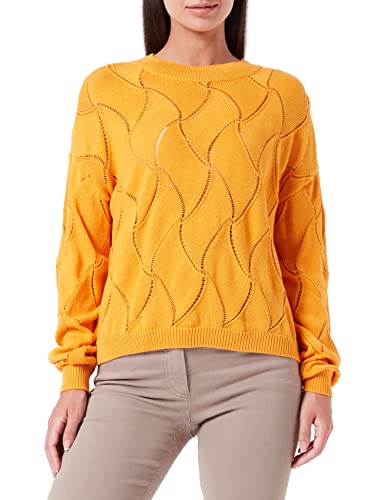 Taifun Sweter damski, pomarańczowy (Sunset Orange), 34