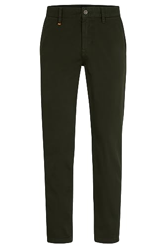 BOSS Spodnie męskie, Open Green346., 31W / 34L