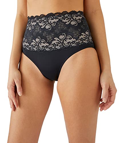 Damart Damskie figi modelujące brzuch, Czarny, 46