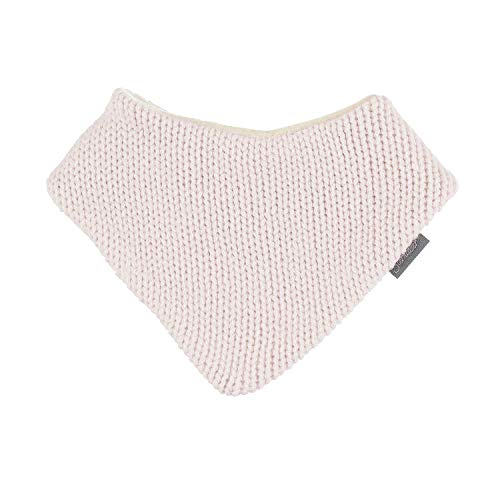 Sterntaler Unisex dziecięca chusta trójkątna z dzianiny, tylna strona z mikropolaru, jasnoróżowy, 2
