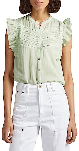 Pepe Jeans Koszula damska Fiala, Zielony (Bleach Green), S