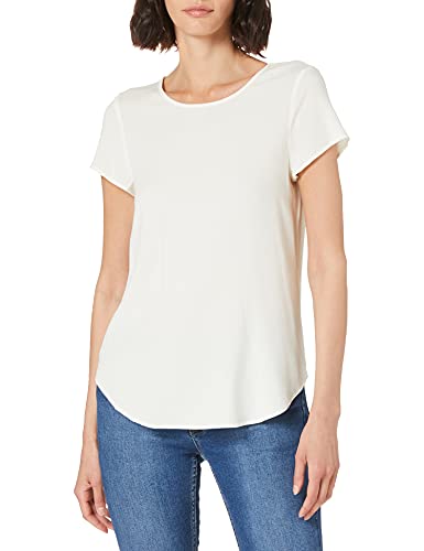 Vero Moda Vmbecca Plain Ss Top Ga Noos Koszulka Kobiety, Snow White, L