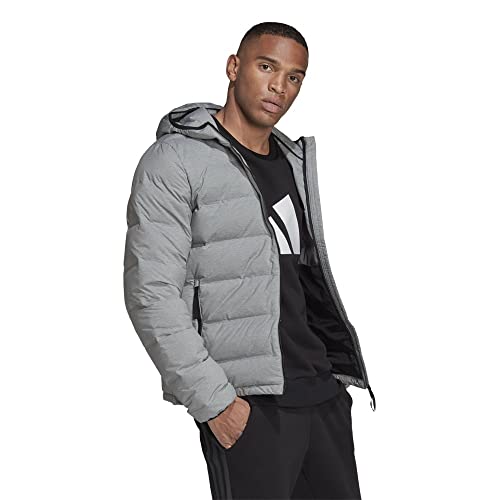 adidas Helionic Mel kurtka męska, ciemnoszary (Dark Grey Heather), L