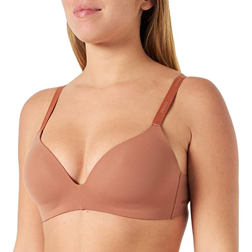 HUGO Damska opaska bezprzewodowa LAS.Cut Wireless Bra, średni beż 260, 80C