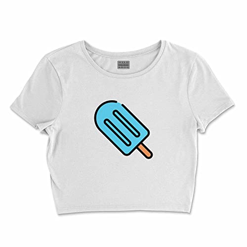 Bona Basics, Koszulka damska z nadrukiem cyfrowym,%100 bawełna, biała, casualowa, topy damskie, rozmiar: XL, biały, XL Krótki
