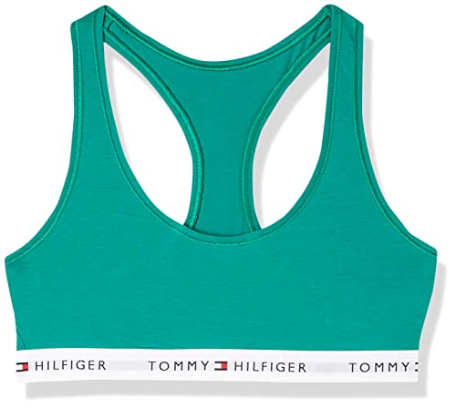 Tommy Hilfiger Damski biustonosz bez podszewki, Courtside Green, XS