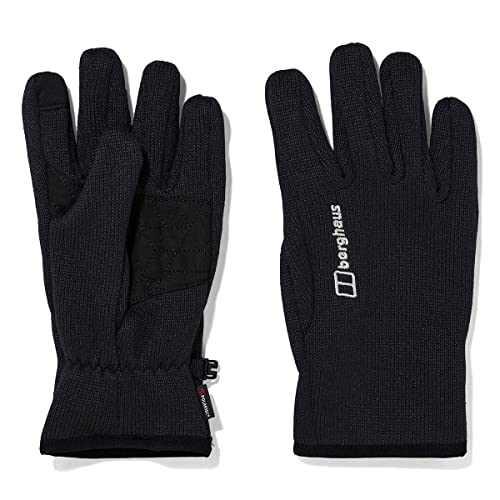 Berghaus Polartec Thermal Pro rękawice, Czarny Jet Black, S-M