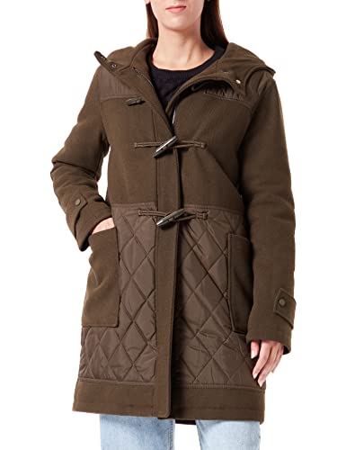 s.Oliver płaszcz damski długi rękaw, khaki/oliv, 44