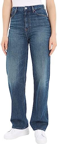 Tommy Hilfiger Damskie spodnie jeansowe Relaxed Straight Hw Sau, Sau, 27W / 28L