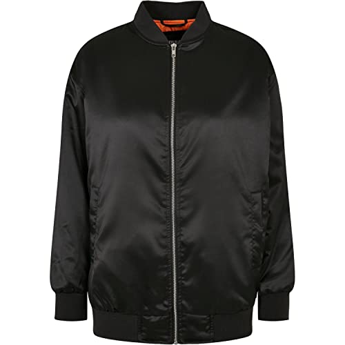 Urban Classics Damska kurtka bomberka oversize, czarny, XL