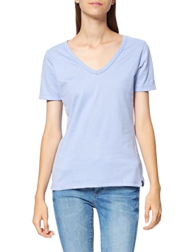 Trigema T-shirt damski, Lawendowy melanż, XL