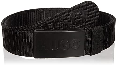 HUGO Pasek męski, czarny (Black1), 95
