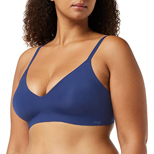 Sloggi Damski biustonosz Zero Feel Ultra Bra Ex, Granatowy (True Navy), XS