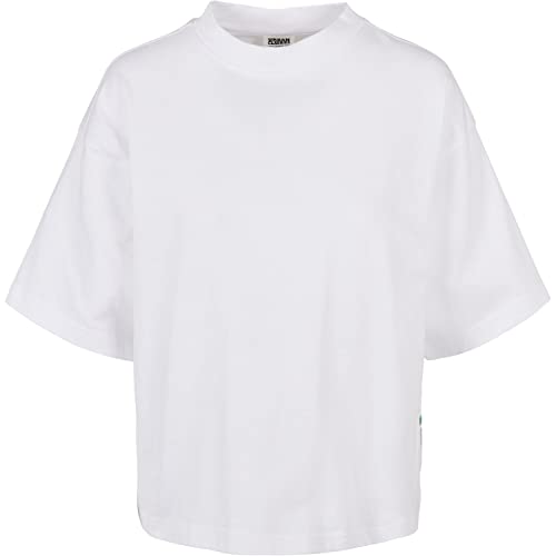 Urban Classics Damska damska koszulka organiczna Heavy Tee, biały, 5XL