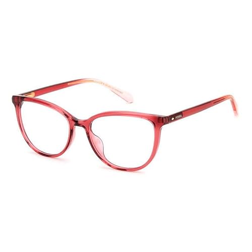 Fossil FOS 7144/G Okulary, Crystal Burgundy, 54 damskie, Kryształ Burgundy, 54