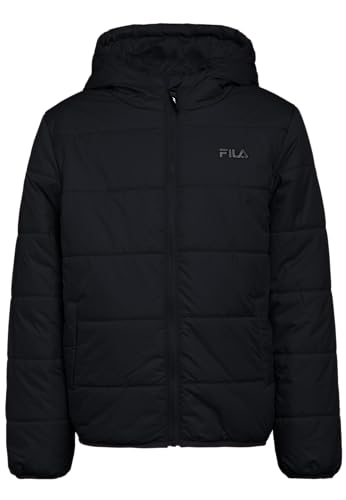 FILA Berghuelen Padded Jacket uniseks, czarny, 158-164