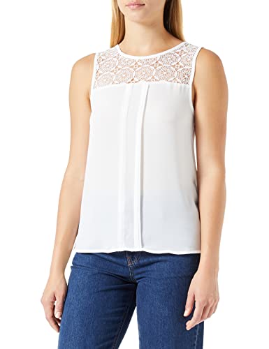 ONLY Onlnapoli Lace WVN Top damski, Cloud Dancer, 36