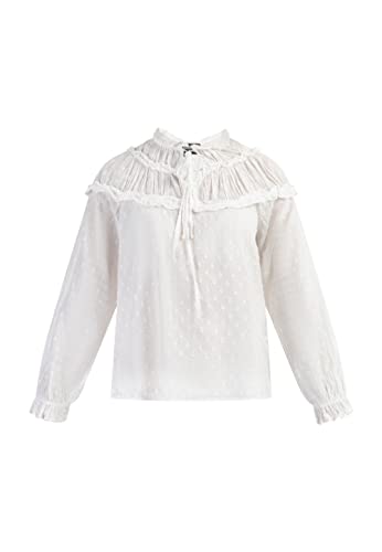 baradello Bluzka damska 37326329-BA01, biała wełna, M, biały (wollweiss), M