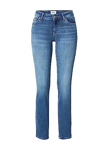 ONLY Onlalicia Reg dżinsy damskie skinny fit, niebieski (medium blue denim), 28W / 34L